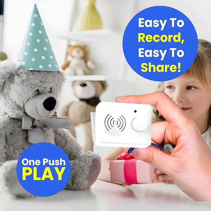 XLW 16 Minutes Voice Recorder for Stuffed Animals, Voice Box for Recordable - Image 8