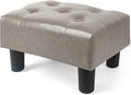 BRIAN & DANY Small Foot Stool, Leather Foot Stools by BRIANDANY