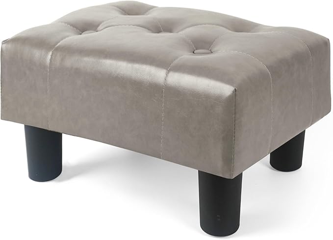 BRIAN & DANY Small Foot Stool, Leather Foot Stools by BRIANDANY
