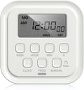HBN 7 Day Heavy Duty Digital Timer, Dual Outlet, On/Off Programs 3-Prong by HBN