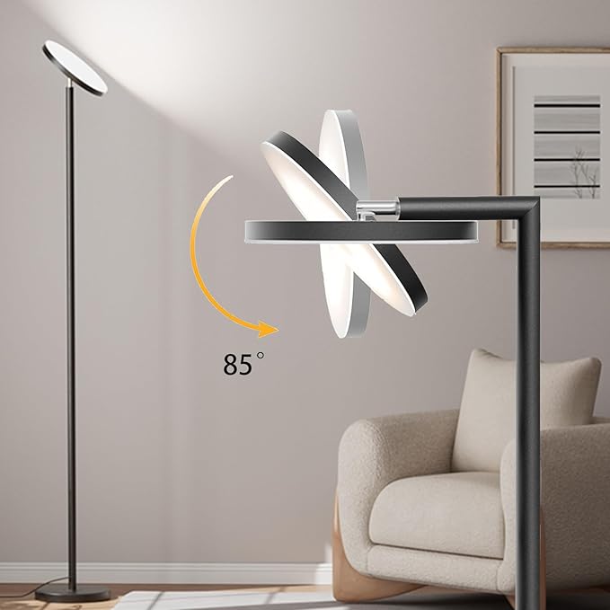 Floor Lamps for Living Room, 32W 3000LM Super Bright LED Torchiere Floor Lamp - Image 4