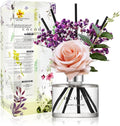 COCODOR Rose Reed Diffuser Set / 6.7oz / Garden Lavender/Scent Diffuser by Cocodor