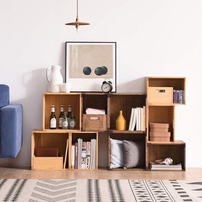 KIRIGEN Modular Open Storage Cube F26-DBR - Image 9