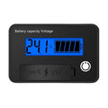 12V 24V Battery Capacity Indicators DC8-30V Leads Acid Lithium Voltages Tester by Unknown