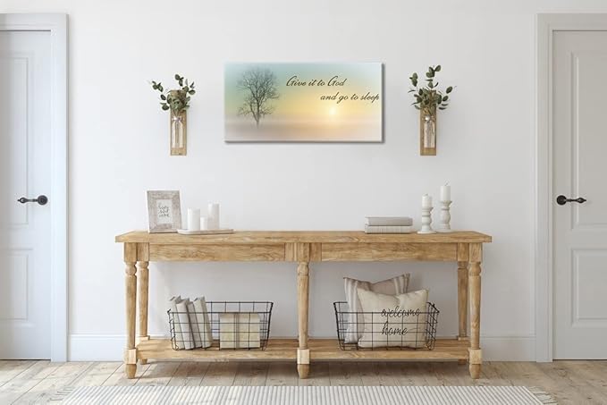 Wall Art for Bedroom of Waterproof Quote Paintings, Family Wall Decor of Misty - Image 4