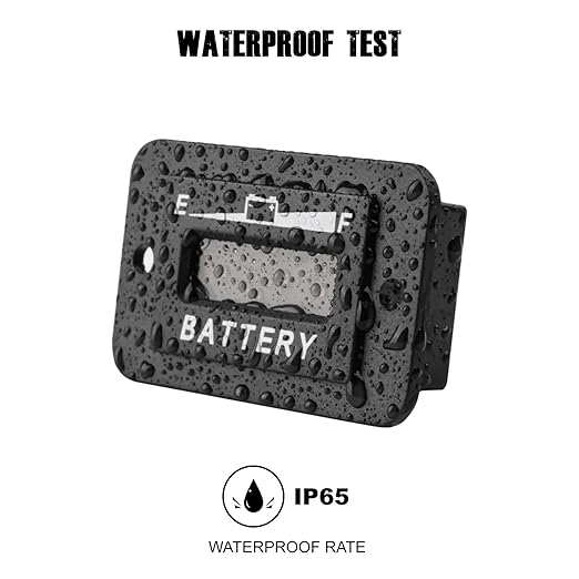 Taikemeti 12-24V LED Battery Level Indicator, Monitoring The Residual Power of - Image 5