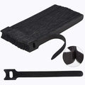 Nettbe 60 PCS 6 Inches Reusable Cable Ties, Adjustable Cord Straps Wire by Nettbe
