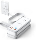 NTONPOWER 100W GAN Ultra Travel Power Strip, 7-in-1 USB C Charging Station by NTONPOWER