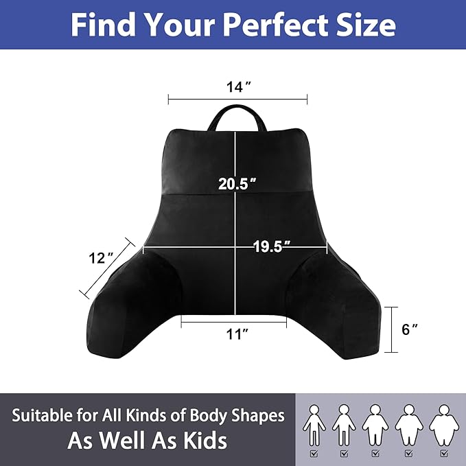 IPYNBAP Reading Pillow with Arms - Image 2