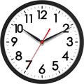 AKCISOT 18 Inch Wall Clock Large Silent Non-Ticking Wall Clocks Battery Operated by Akcisot