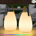 uuffoo 2 Pack Portable Outdoor Table Lamp by UUFFOO