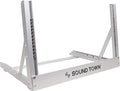Sound Town 6U Aluminum 2-Post Desktop Open-Frame Rack, Angle Adjustable by SOUNDTOWN
