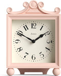 JONES CLOCKS® Parlour Mantel Clock | Classic Carriage Clock | Rose Pink | by JONESCLOCKS