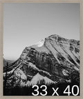 Frame It Easy 33 x 40 Rustic Gray Wood Frame by FrameItEasy