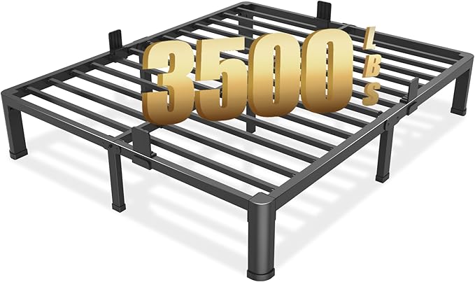 FUIOBYVV 10 Inch King Bed Frame by FUIOBYVV