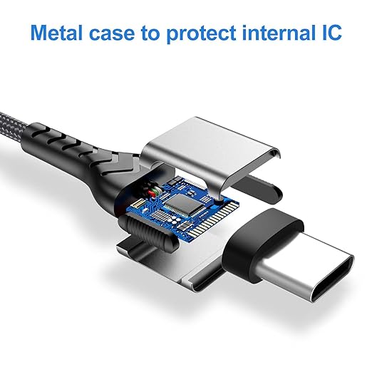 Durcord USB C to USB C Cable, Type C to Type C Charger Braided USB Cable - Image 5