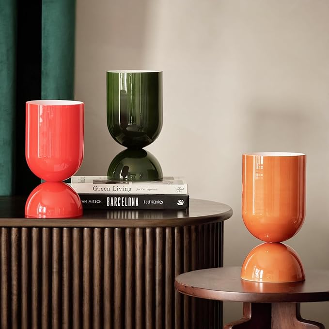 8.9'' Modern Glass Table Lamp, Dimmable Bedside & Desk Lamp - Image 9