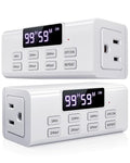 Indoor Countdown Timer Outlet, NEARPOW Auto Shut Off Timers by NEARPOW