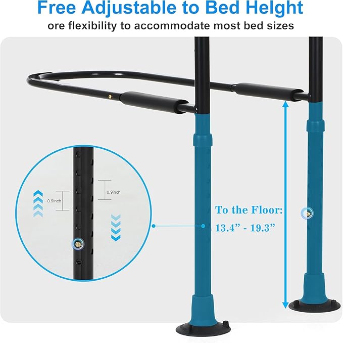 Bed Rails for Elderly Adults Safety, Elderly Assistance Products, Bed Rails for - Image 3