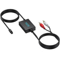 YGiTK Optical to RCA Adapter 192kHz DAC Digital to Analog Audio Converter by YGiTK