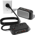 KWRNVO 7-in-1 Power Strip, PD GaN 65W USB C Power Strip by Unknown