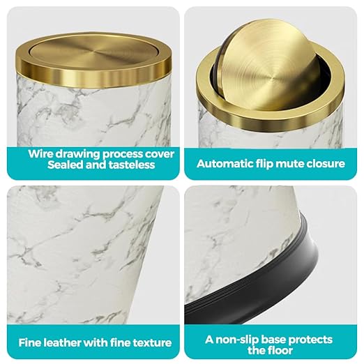 4 Gallon Bathroom Trash Can - Image 4