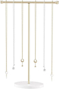 Justsoso Metal T-Bar Necklace Holder Stand, Necklace Hanging Display Stand by FocusOnJewelryDisplay