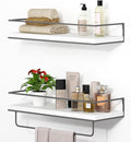 Shario White Floating Shelves by Shario