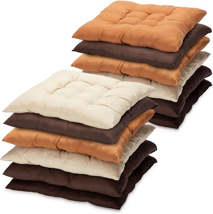 Geetery 12 Pcs Floor Pillows for Classroom Bulk Square Seating Cushions for by Geetery