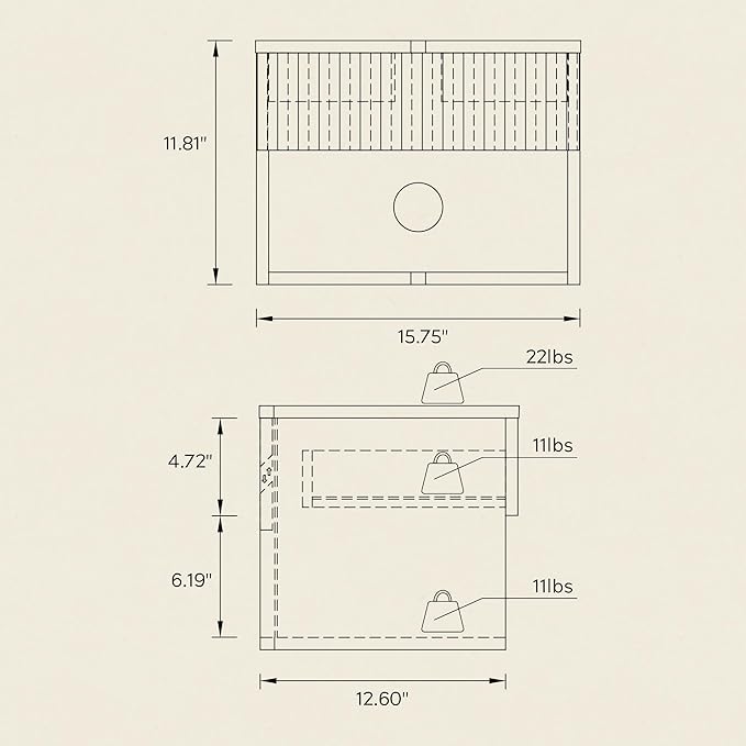 Floating TV Stands Set of 4 - Image 2
