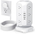 Tower Power Strip Flat Plug by AOFO