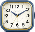 4.3" Retro Analog Alarm Clock • Silent Non Ticking • Gentle Wake • Beep Sounds by Tinload