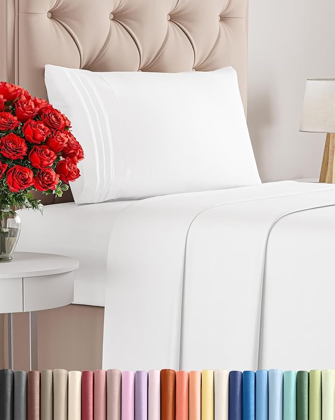 Twin XL Size 3 Piece Sheet Set by CGKUnlimited