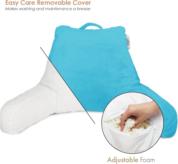 Nestl Reading Pillow with Shredded Memory Foam, Designed - Image 4