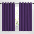 NICETOWN Blackout Bedroom Curtains 66 inches Long, Grommet Light Reducing by NICETOWN