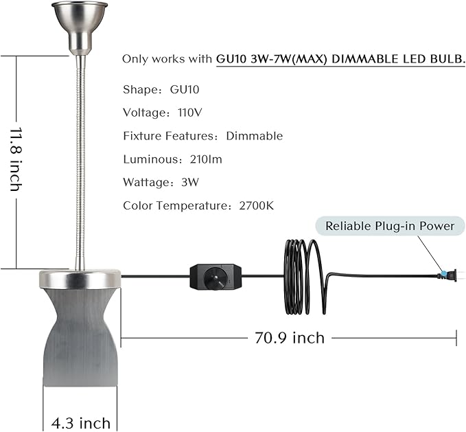 Solfres Patented Innovative Design Headboard Reading Light. No Drilling Golden - Image 7