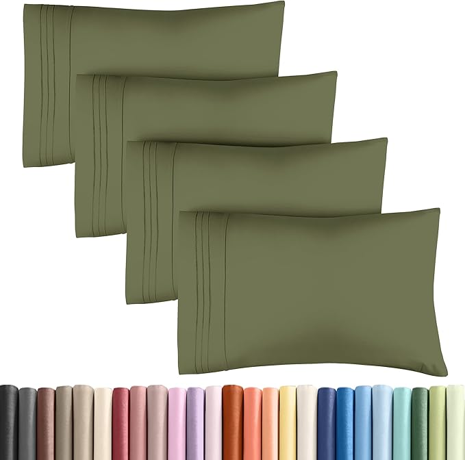 King Pillow Cases Set of 4 by CGKUnlimited