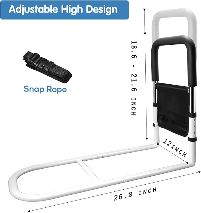 Bed Rails for Ederly Adults Safety, Bed Assist Rails for Seniors Fall Prevent - Image 2