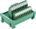 ANMBEST 2 in 10 Out Terminal Blocks Module, 25A DIN Rail and Panel Mounting by ANMBEST