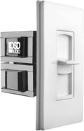 OSD Audio 100W Sleek, Minimalist Design in Wall Volume Control, Slider White by OutdoorSpeakerDepot