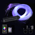 AZIMOM Car Use 6W RGBW 150pcs 0.03in 6.5ft Fiber Optic Lights Starlight Ceiling by AZIMOM