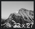 Frame It Easy 33 x 27 Black Wood Frame by FrameItEasy