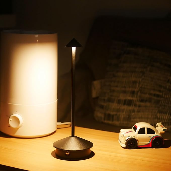 2 Pack Cordless LED Table Lamp, Rechargeable 5200mAH Battery Operated Lamp - Image 3