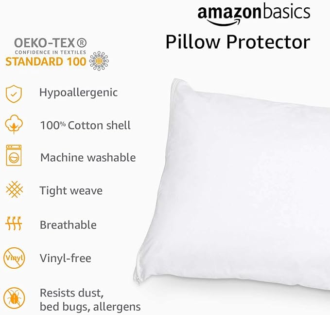 Amazon Basics Body Pillow Pillowcase - Image 6