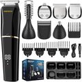 PRITECH Beard Trimmer for Men, 6 in 1 Hair Clippers Kit, Precision Cordless by PRITECH