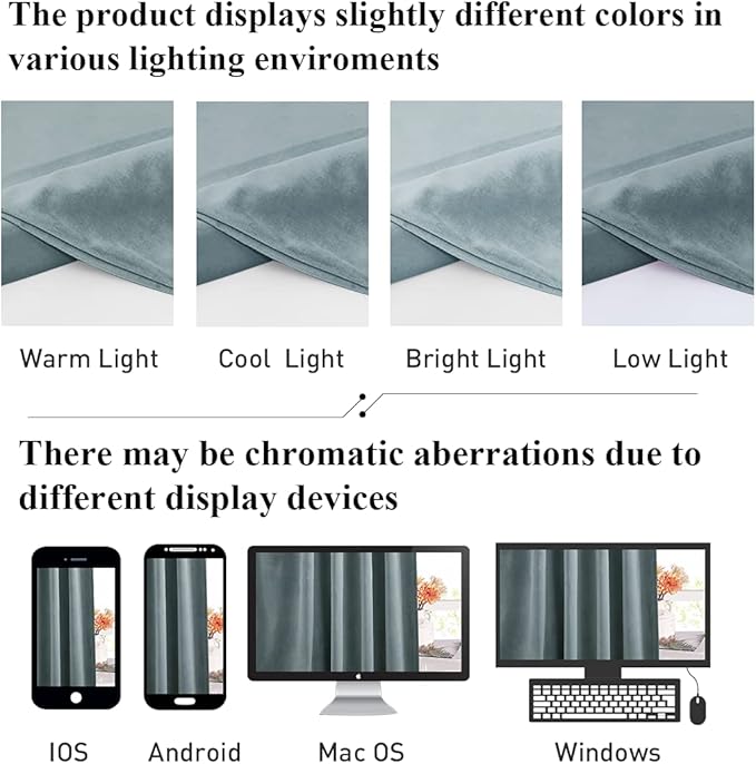 StangH Light Blue Velvet Curtains - Image 9