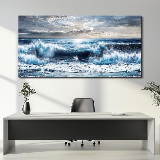 ERQINHUA Large Canvas Wall Art For Living Room Wall Decor For Office Bedroom - Image 8