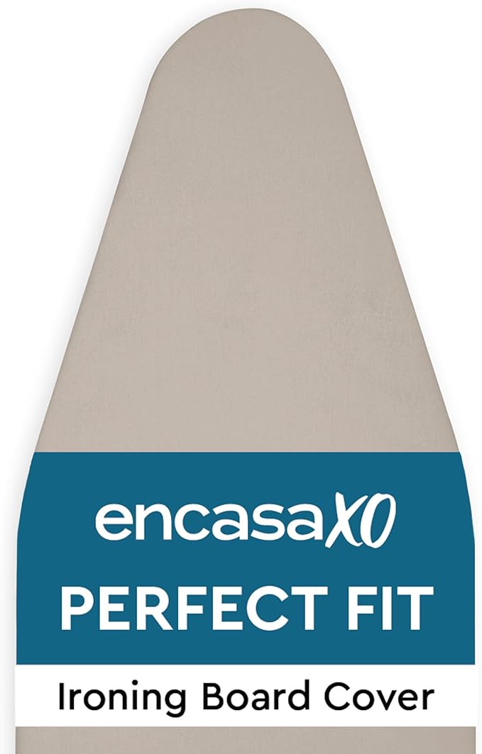 Encasa XO Ironing Board Cover and Pad 42"x14" - 4mm Felt Medium Iron Board by EncasaXO