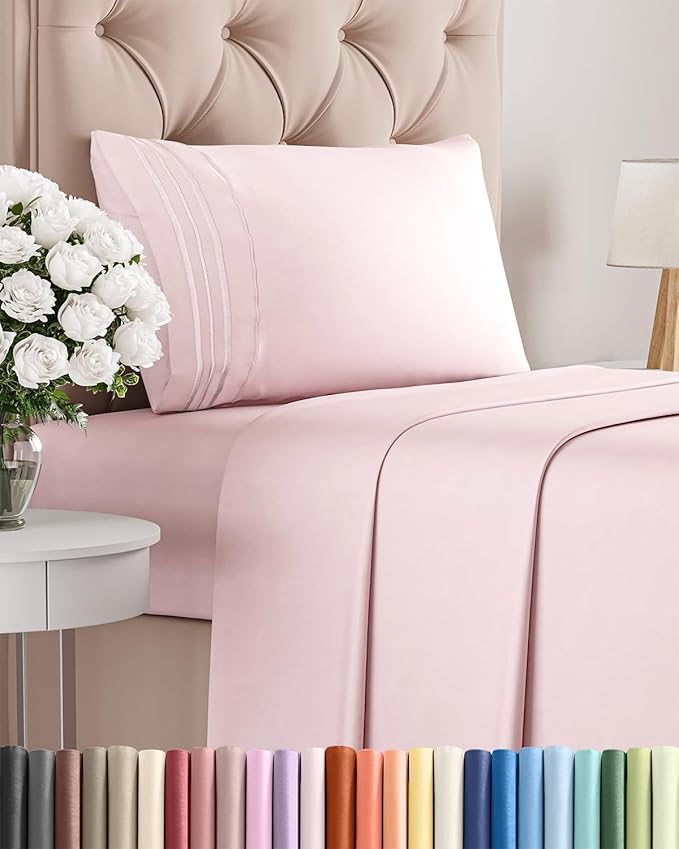 Twin XL Size 3 Piece Sheet Set by CGKUnlimited