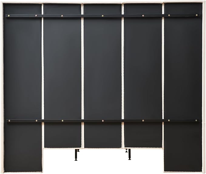 VELOCAVA King Size Upholstered Bed Frame - Image 9